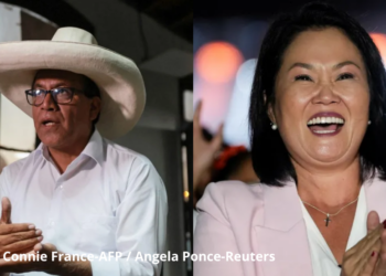 Sánchez y Fujimori avanzarán a la segunda ronda en Perú
