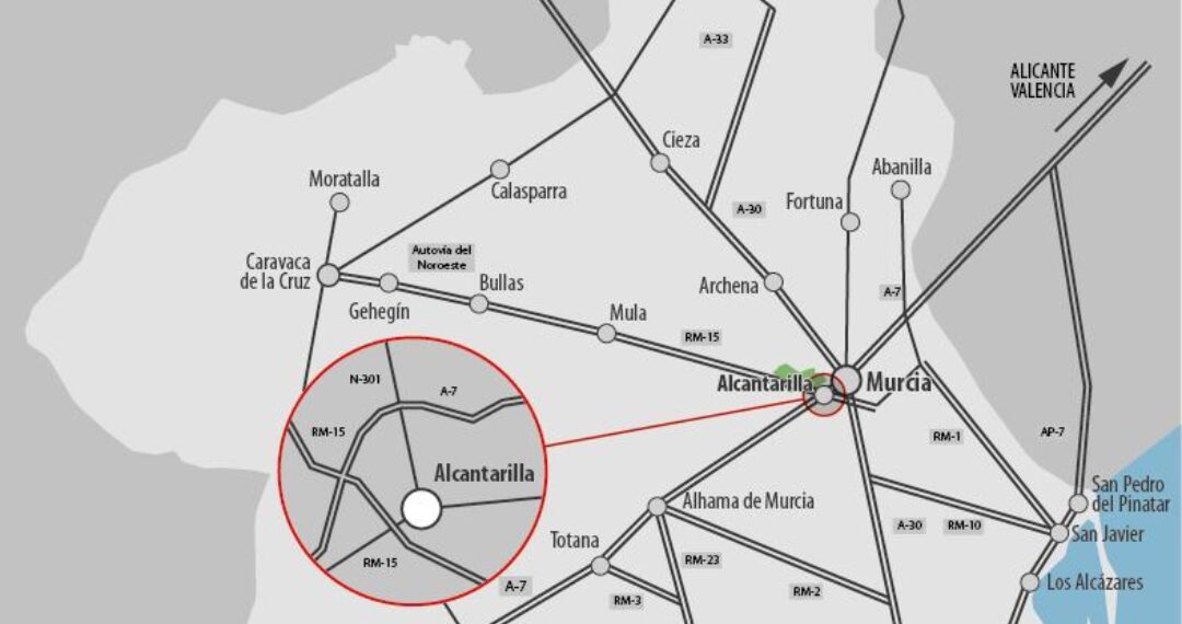 Vivir entre carreteras: movilidad y crecimiento urbano en Alcantarilla