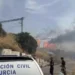 Un incendio obliga a cortar la circulación ferroviaria en Murcia y afecta a trenes de alta velocidad y cercanías