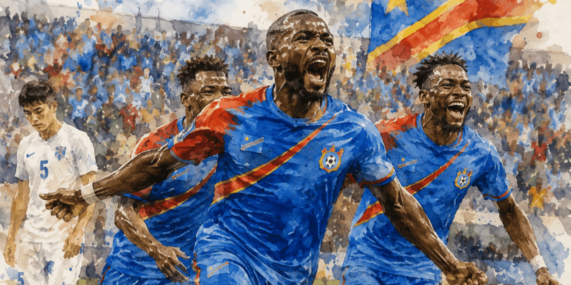 RD del Congo remonta a Uzbekistán, hace historia y se cita con Inglaterra en dieciseisavos