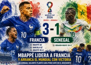 Francia 3-1 Senegal: Mbappé despierta a los Bleus y evita la sorpresa africana en el estreno del Mundial 2026