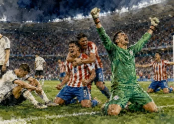 Paraguay pasa a octavos al vencer a Alemania en la tanda de penaltis