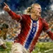 Haaland mete a Noruega en octavos de final