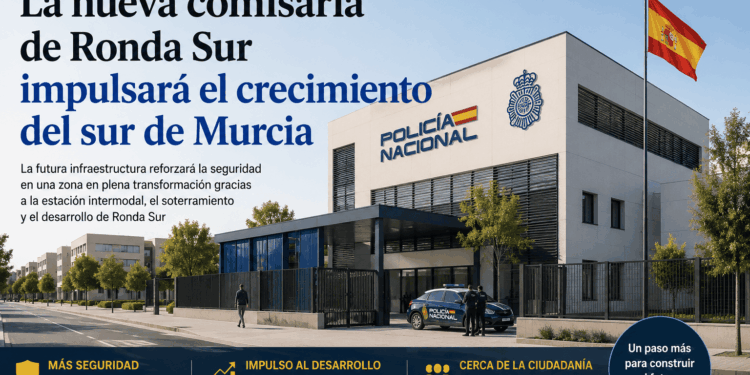 La nueva comisaría de Ronda Sur impulsará el crecimiento del sur de Murcia