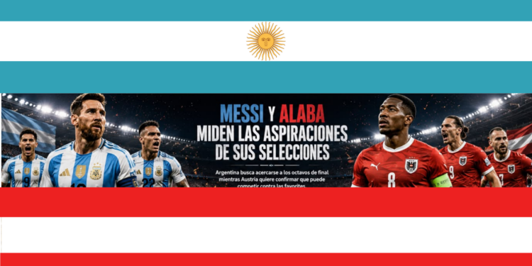 Argentina y Austria se juegan el liderato del Grupo J en un duelo entre aspirantes
