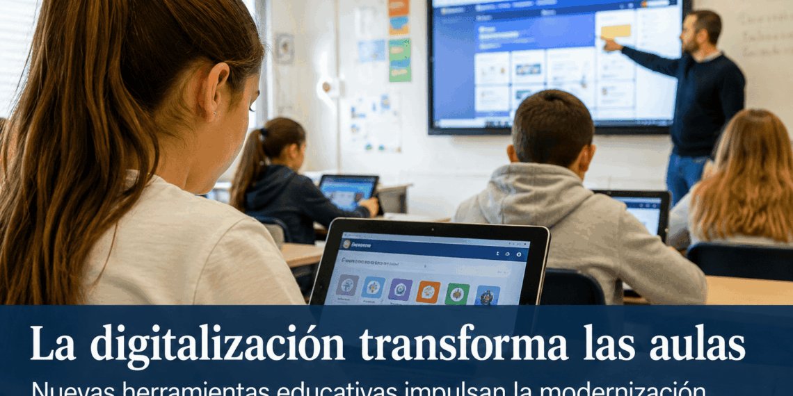 La digitalización transforma las aulas de la Región de Murcia con nuevas herramientas educativas