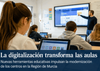 La digitalización transforma las aulas de la Región de Murcia con nuevas herramientas educativas