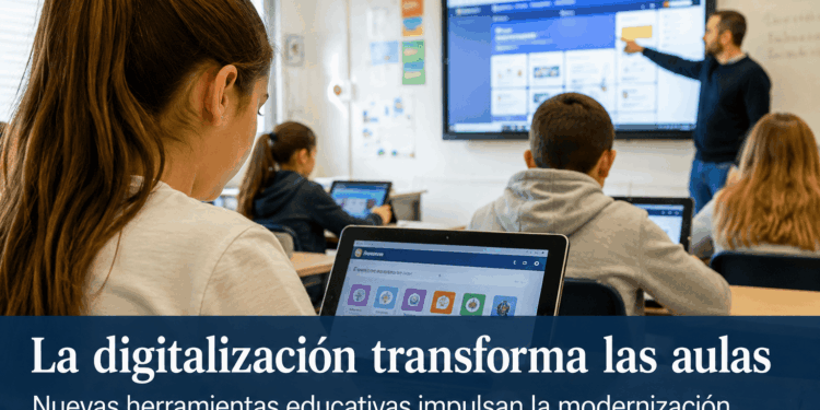 La digitalización transforma las aulas de la Región de Murcia con nuevas herramientas educativas