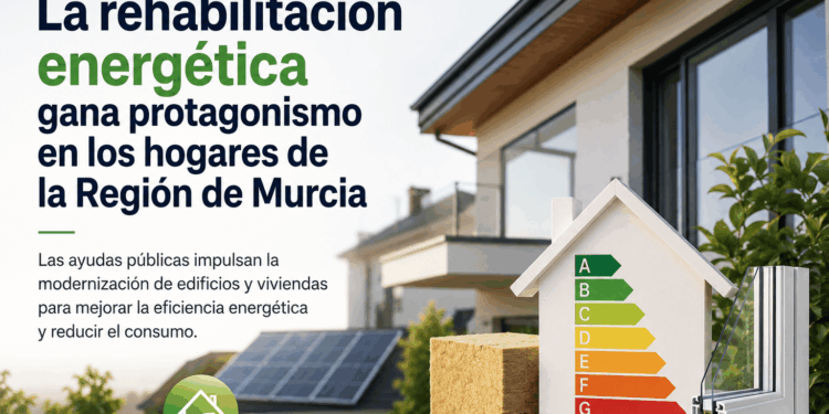 La rehabilitación energética gana protagonismo en los hogares de la Región de Murcia