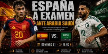 Previa España contra Arabia Saudí
