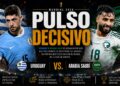 Arabia Saudía reta a Uruguay