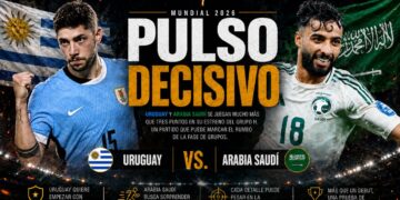 Arabia Saudía reta a Uruguay