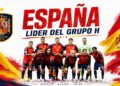 España líder del Grupo H