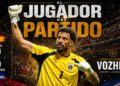 Vozhina jugador del partido ante España