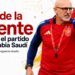 Luis de la fuente prepara a España para su segundo partido en el Mundial