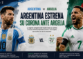 Argentina inicia la defensa del título frente a Argelia en busca de un estreno victorioso