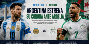 Argentina inicia la defensa del título frente a Argelia en busca de un estreno victorioso