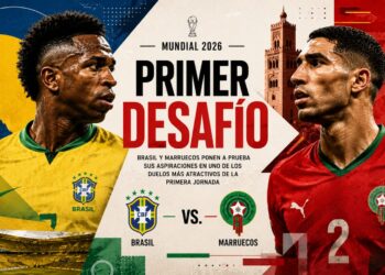 Brasil y Marruecos ponen a prueba sus aspiraciones en uno de los grandes duelos de la primera jornada 