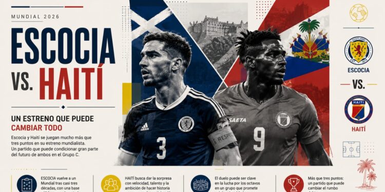 Escocia y Haití se juegan mucho más que tres puntos en su estreno mundialista 