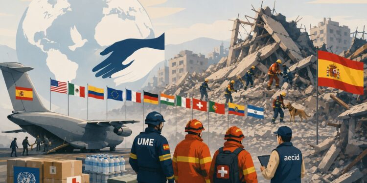 La ayuda internacional se vuelca con Venezuela mientras aumenta el despliegue español tras el devastador terremoto