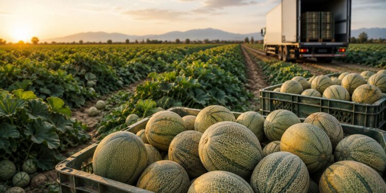 La campaña del melón consolida el liderazgo exportador de la Región de Murcia