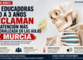Las educadoras de 0 a 3 años reclaman una atención más personalizada en las aulas de Murcia