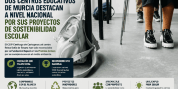 Dos centros educativos de Murcia destacan a nivel nacional por sus proyectos de sostenibilidad escolar