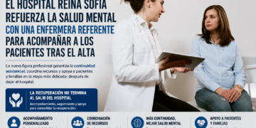 El Hospital Reina Sofía refuerza la salud mental con una enfermera referente para acompañar a los pacientes tras el alta