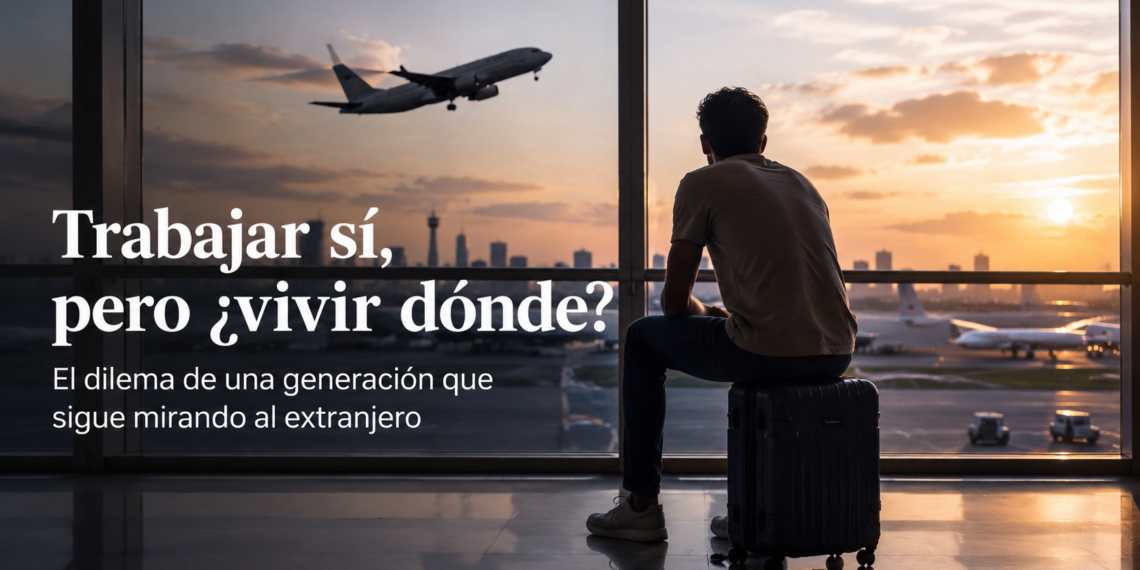 Trabajar sí, pero ¿vivir dónde? El dilema de una generación que sigue mirando al extranjero