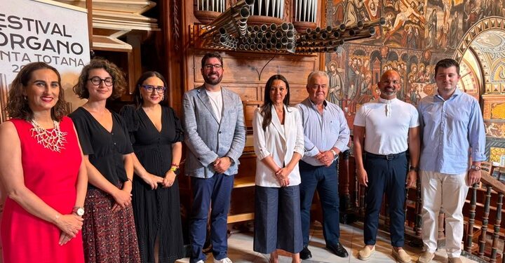 Festival de Órgano de Totana presentado en el Santuario de La Santa