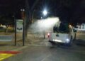 Alhama de Murcia fumiga parques y zonas verdes para controlar la presencia de mosquitos