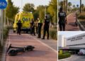 Investigan qué ocurrió a un joven hallado inconsciente junto a un patinete en un carril bici de Murcia