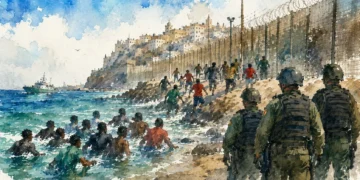 Crisis migratoria en Ceuta: 49.000 entradas estimadas y Sánchez visita la frontera