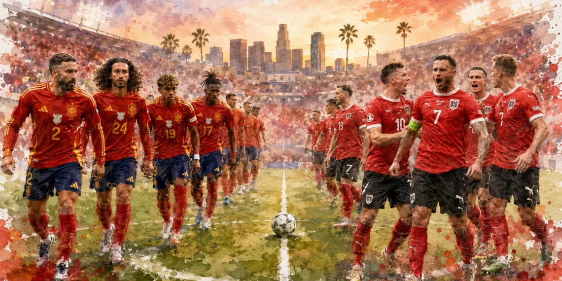 España Austria en los dieciseisavos del Mundial 2026