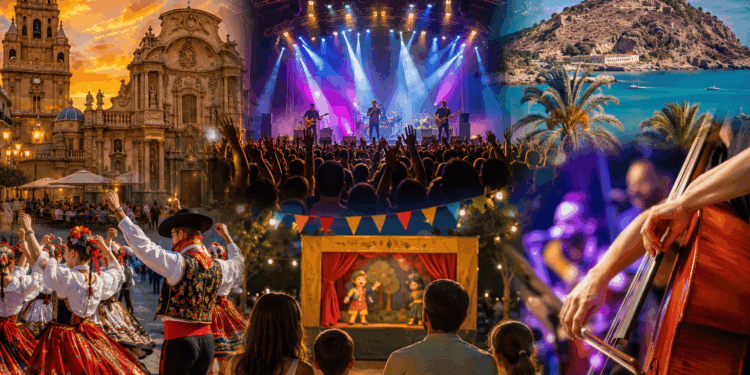 La Región de Murcia vive uno de los fines de semana culturales más intensos del verano