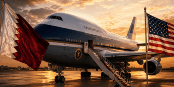 Trump estrena el avión de 400 millones de dólares regalado por Catar: el debate ético que divide a Estados Unidos