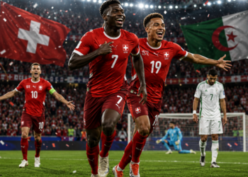 Suiza derrota a Argelia (2-0), confirma su superioridad y avanza a los octavos de final del Mundial