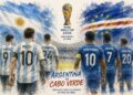 Argentina y Cabo Verde afrontan un duelo inédito con un billete para los octavos de final en juego