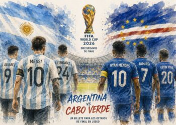 Argentina y Cabo Verde afrontan un duelo inédito con un billete para los octavos de final en juego