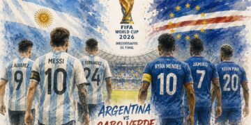 Argentina y Cabo Verde afrontan un duelo inédito con un billete para los octavos de final en juego