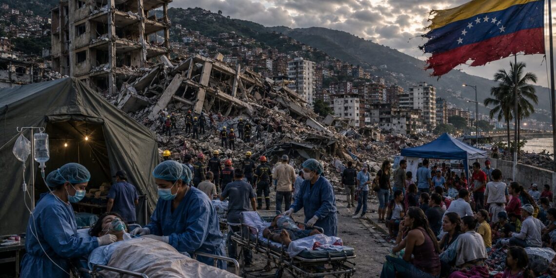 La crisis tras los terremotos se agrava: Venezuela afronta una reconstrucción marcada por miles de víctimas y un sistema sanitario desbordado