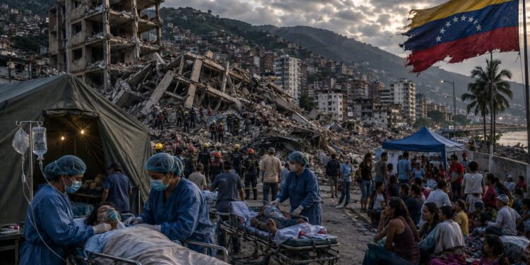 La crisis tras los terremotos se agrava: Venezuela afronta una reconstrucción marcada por miles de víctimas y un sistema sanitario desbordado