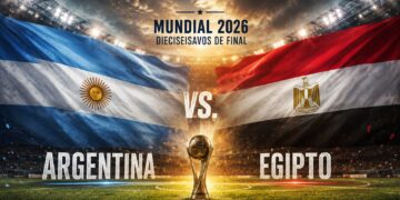 Argentina protagoniza una remontada memorable, derrota a Egipto por 3-2 y avanza a los cuartos de final del Mundial
