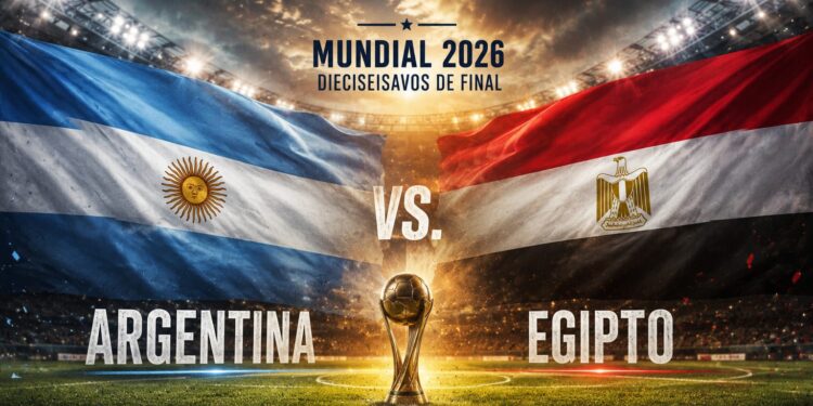 Argentina protagoniza una remontada memorable, derrota a Egipto por 3-2 y avanza a los cuartos de final del Mundial