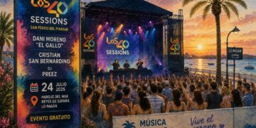 San Pedro del Pinatar prepara una nueva edición de LOS40 Sessions como gran cita musical del verano