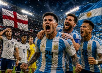 Argentina encuentra fuerzas en el tramo final, remonta ante Inglaterra y regresa a la final de la Copa del Mundo