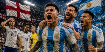 Argentina encuentra fuerzas en el tramo final, remonta ante Inglaterra y regresa a la final de la Copa del Mundo