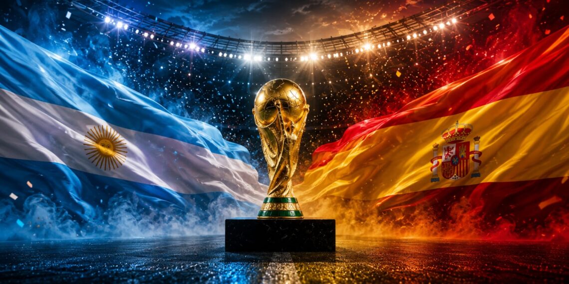 ¿Argentina o España: quién será la campeona de la Copa del Mundo de 2026?