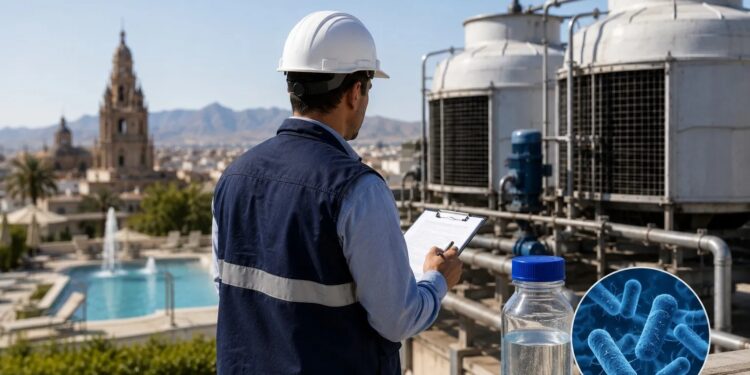 Inspecciones preventivas contra la legionela en Murcia durante el verano