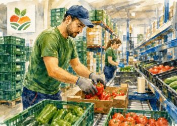 Oferta de empleo en Mazarrón para almacén hortofrutícola